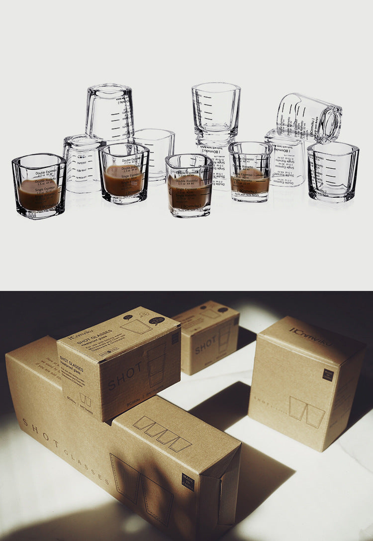 72Coffee Pro Range - Espresso Measuring Shots (2 Pack)