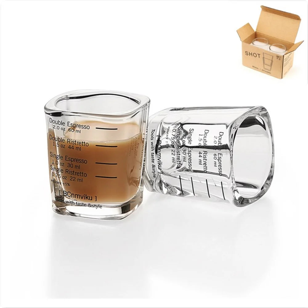 72Coffee Pro Range - Espresso Measuring Shots (2 Pack)