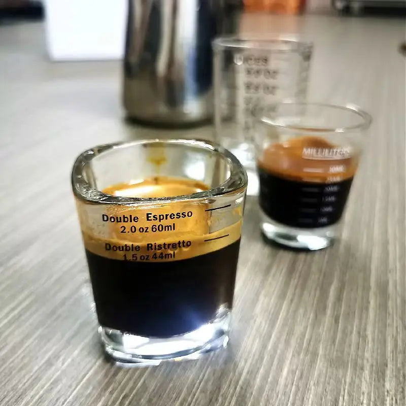 72Coffee Pro Range - Espresso Measuring Shots (2 Pack)