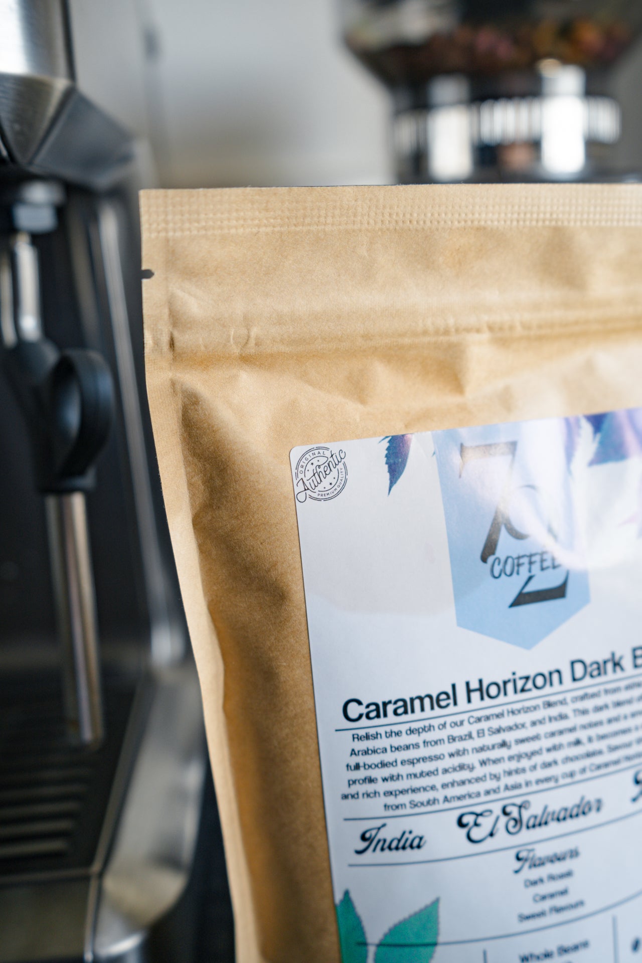 Caramel Horizon Dark Blend - India, El Salvador & Brazil Coffee