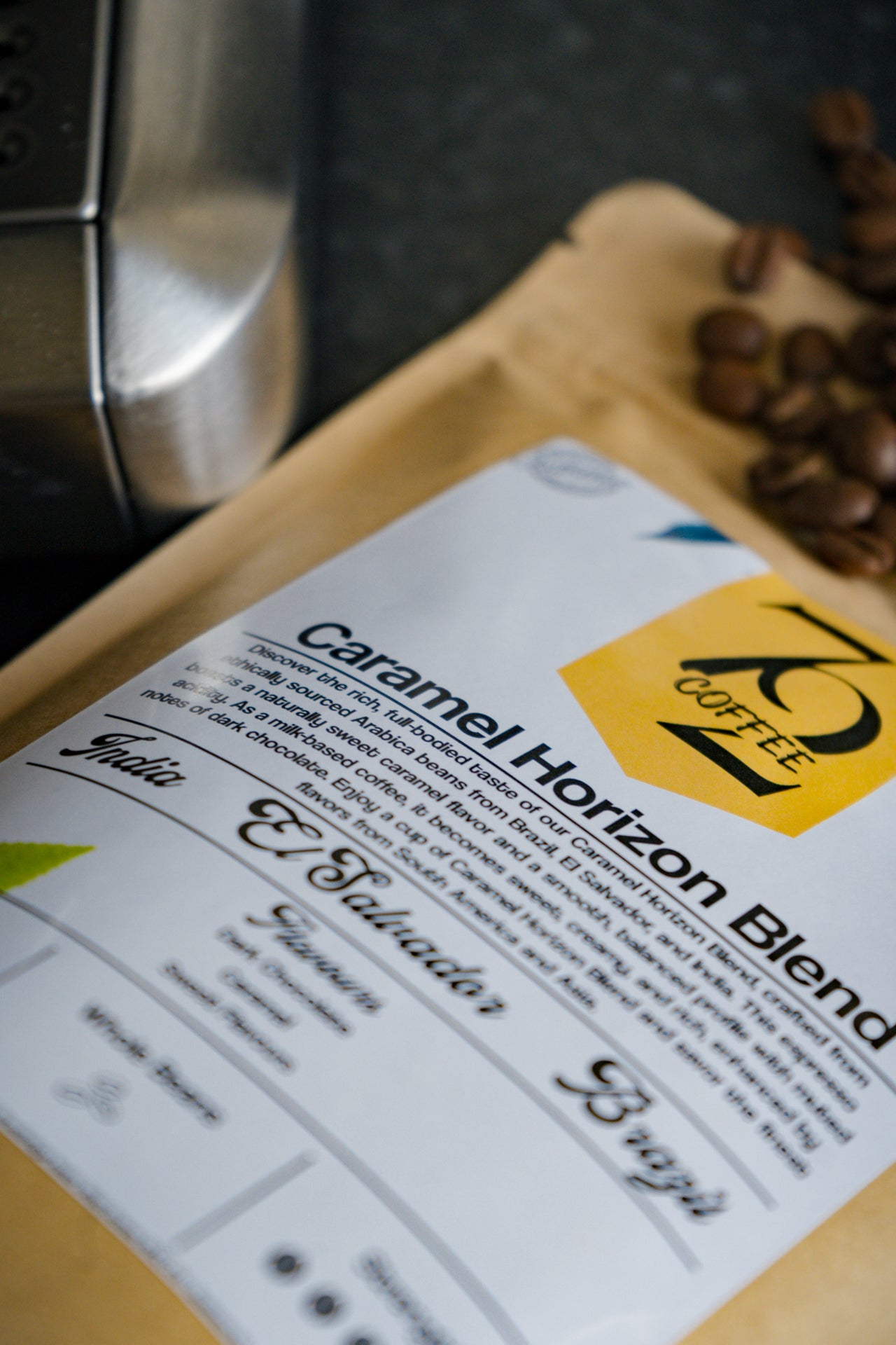 Caramel Horizon Blend - India, El Salvador & Brazil Coffee