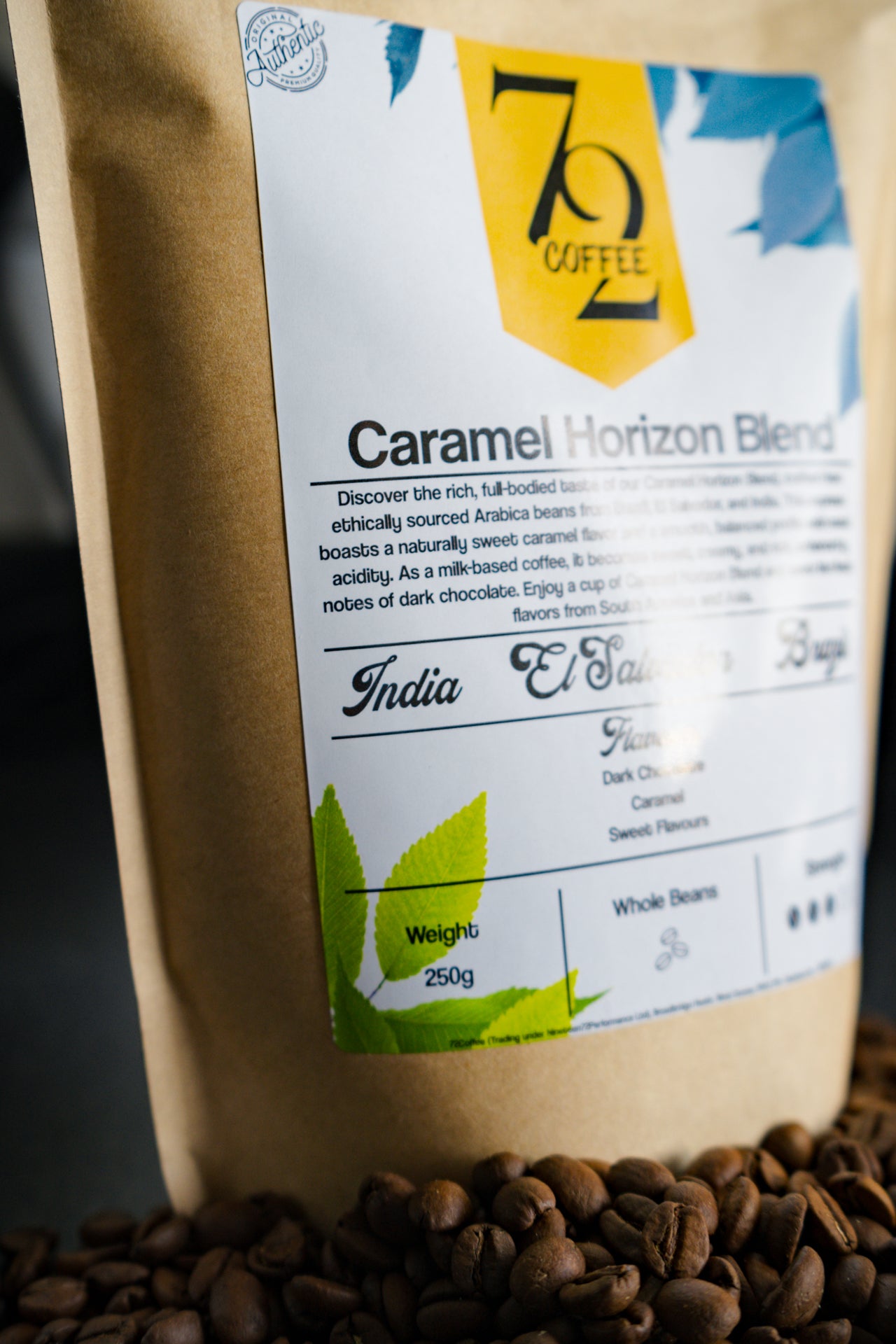 Caramel Horizon Blend - India, El Salvador & Brazil Coffee