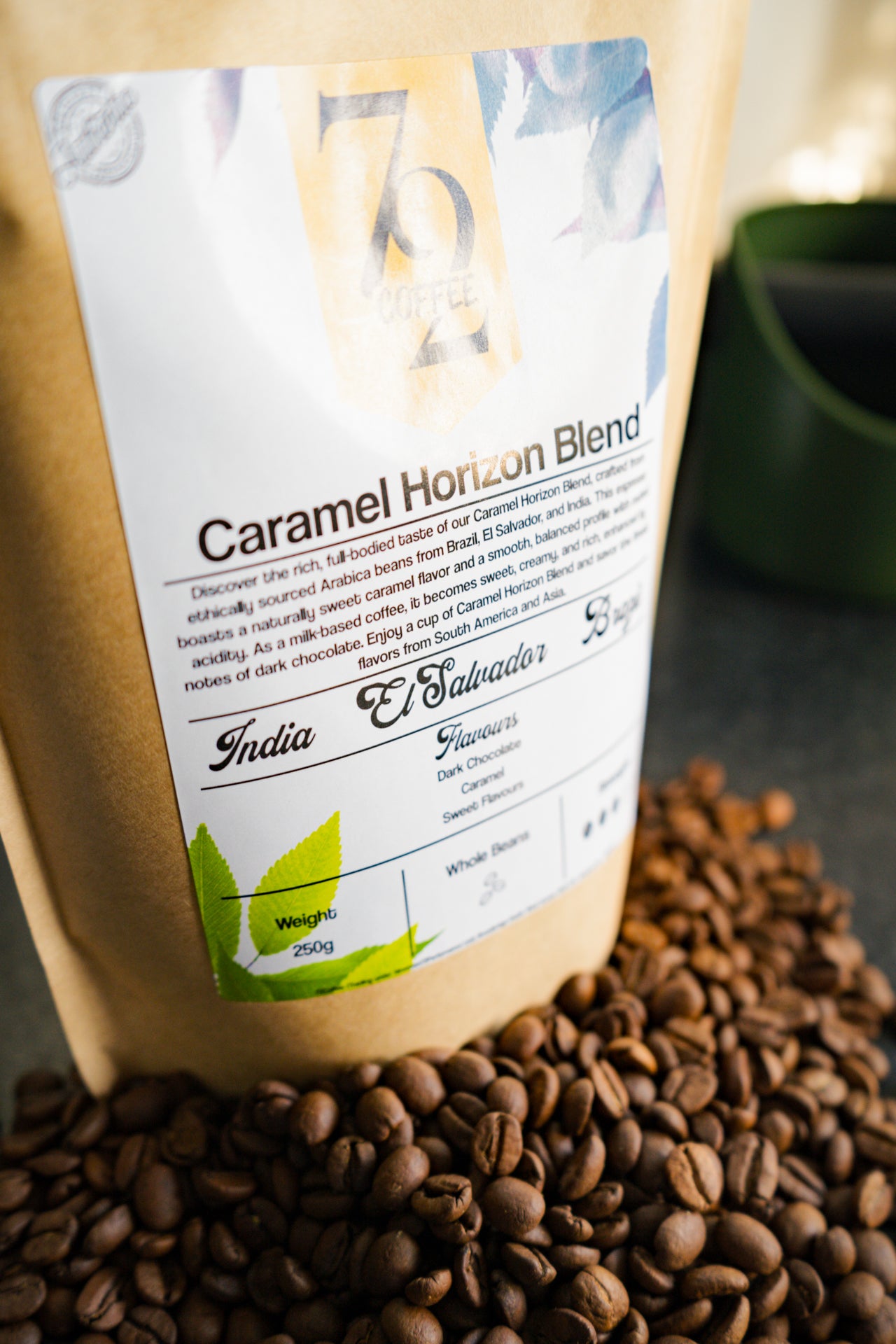 Caramel Horizon Blend - India, El Salvador & Brazil Coffee