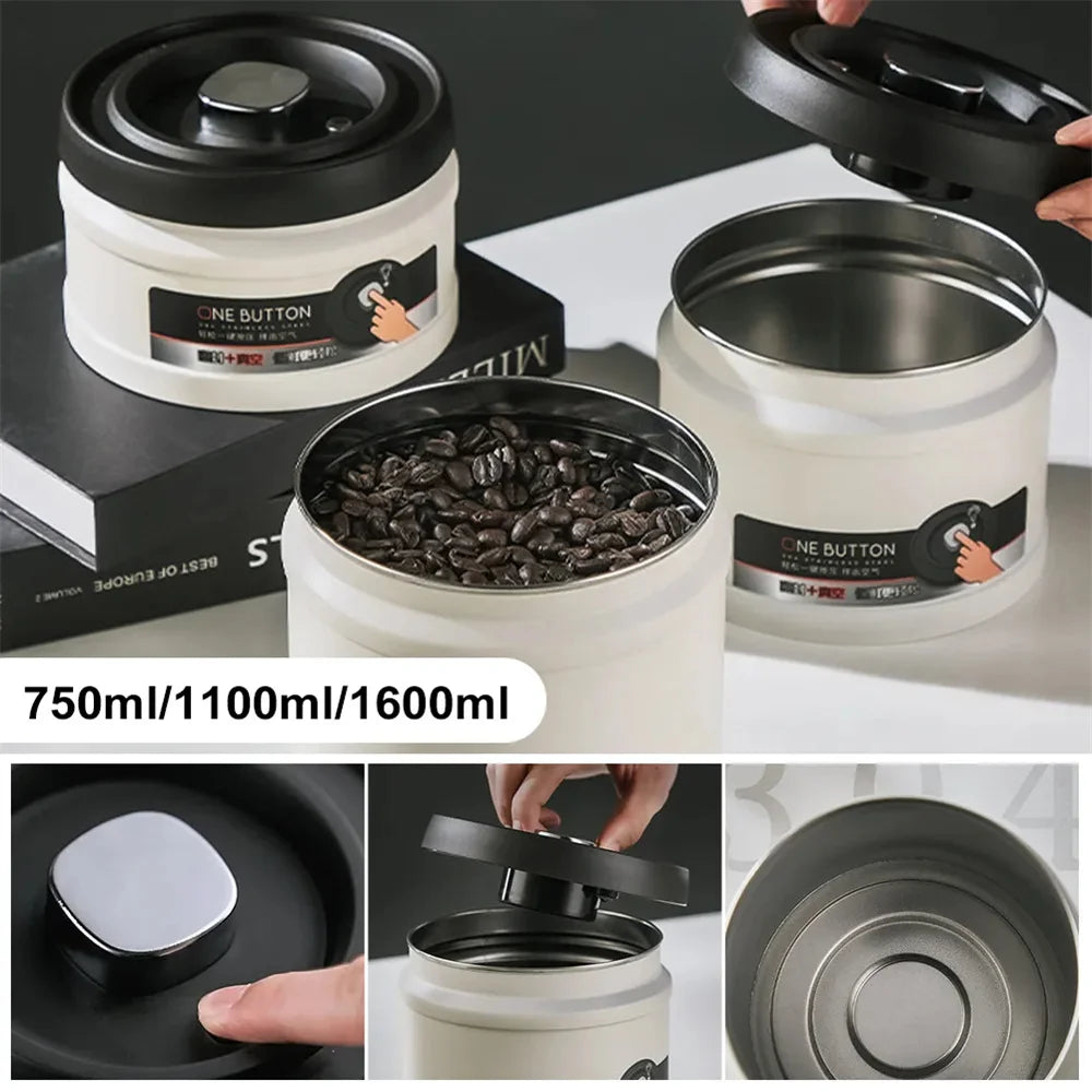 Coffee Bean Vacuum Sealed Storage