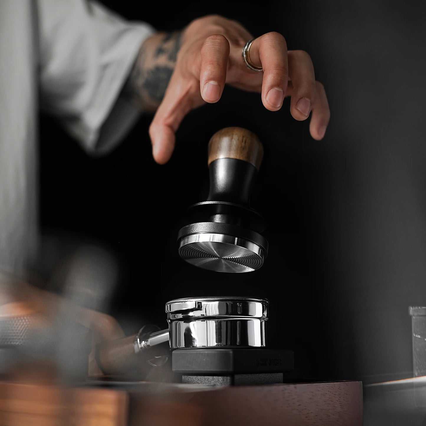 Spring Loaded Coffee Tamper